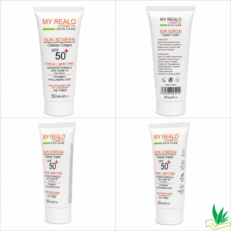 عکس کرم ضد آفتاب بدون رنگSPF50