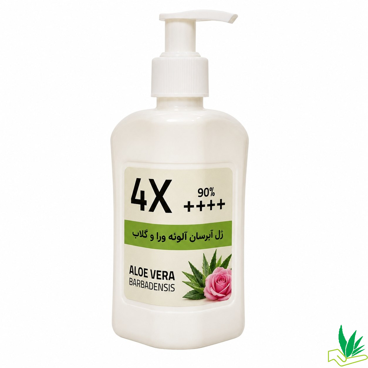 ژل آبرسان آلوئه ورا و گلاب
